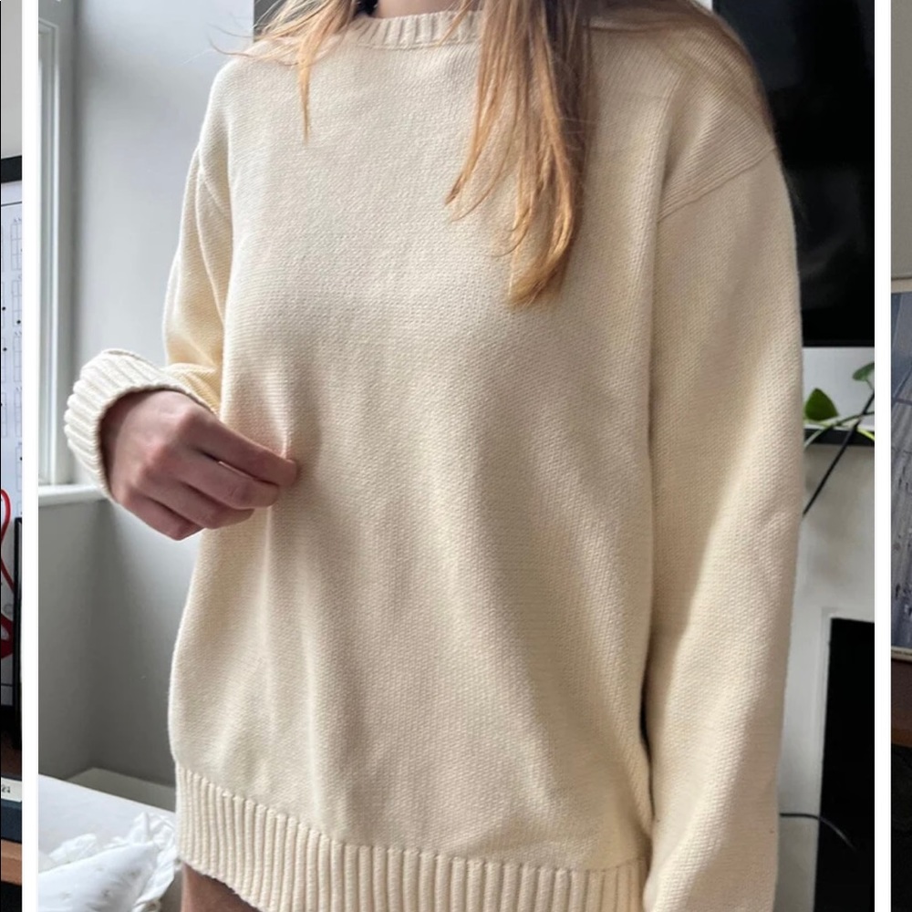 Brandy Melville Oatmeal Sweater